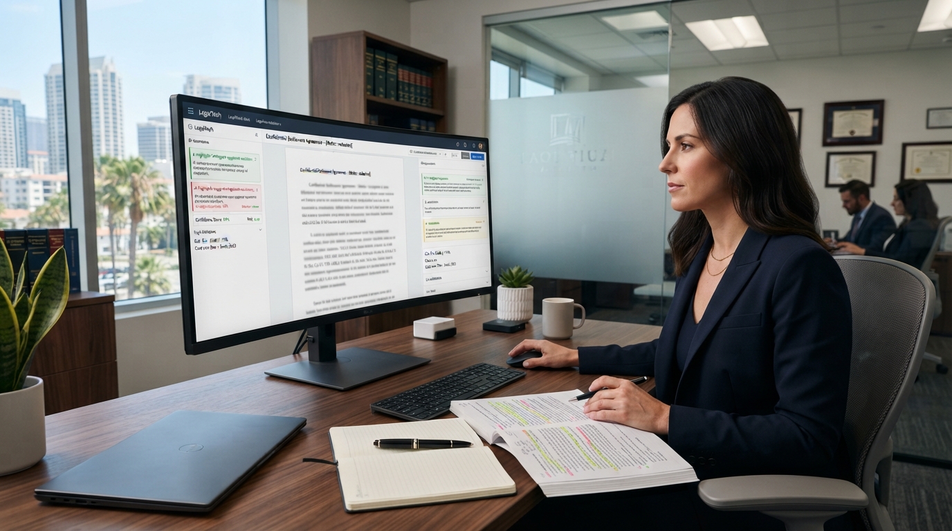 SB 574 de California sobre uso de inteligencia artificial por abogados y revisión humana de documentos